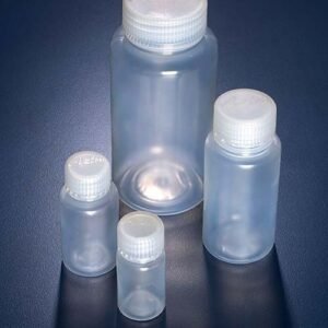 Bottles, round, wide neck, polypropylene