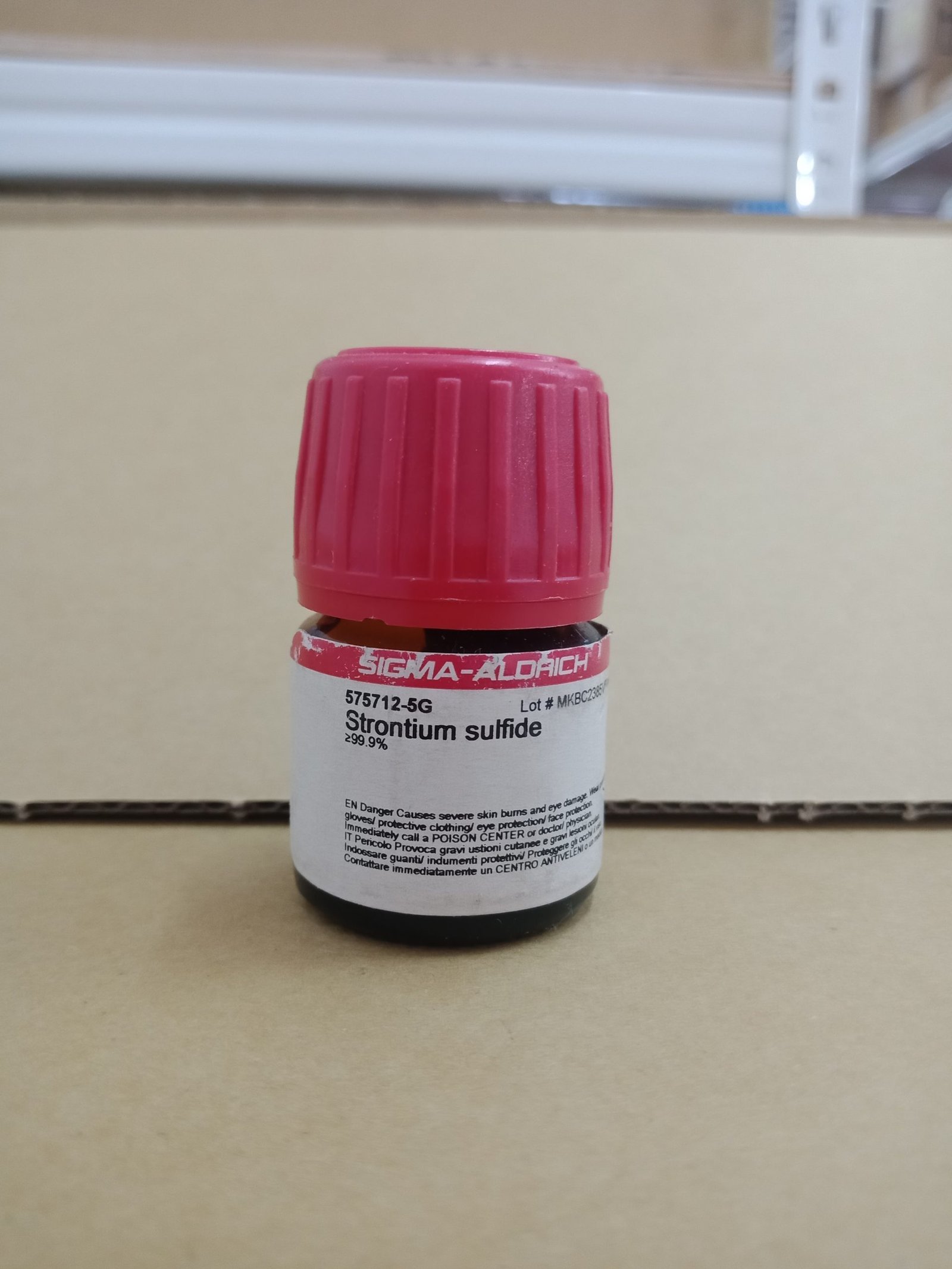 Strontium sulfide