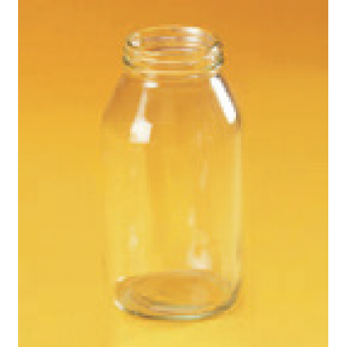 Jars, Powder Jars, Clear Glass