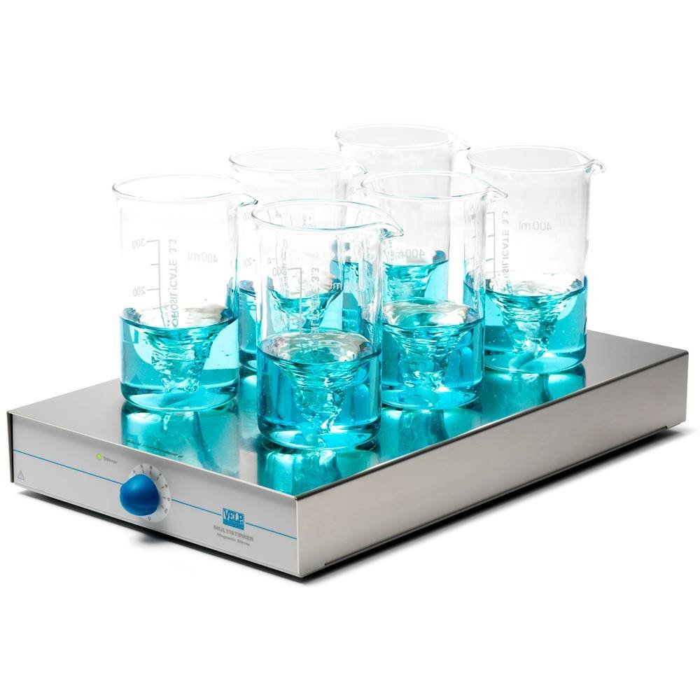 MULTISTIRRER 6 Magnetic Stirrers, Multiple Positions - Image 3