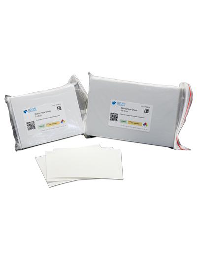 Pre-cut blotting paper for Western blot transfer (7x9 cm vertical gels)