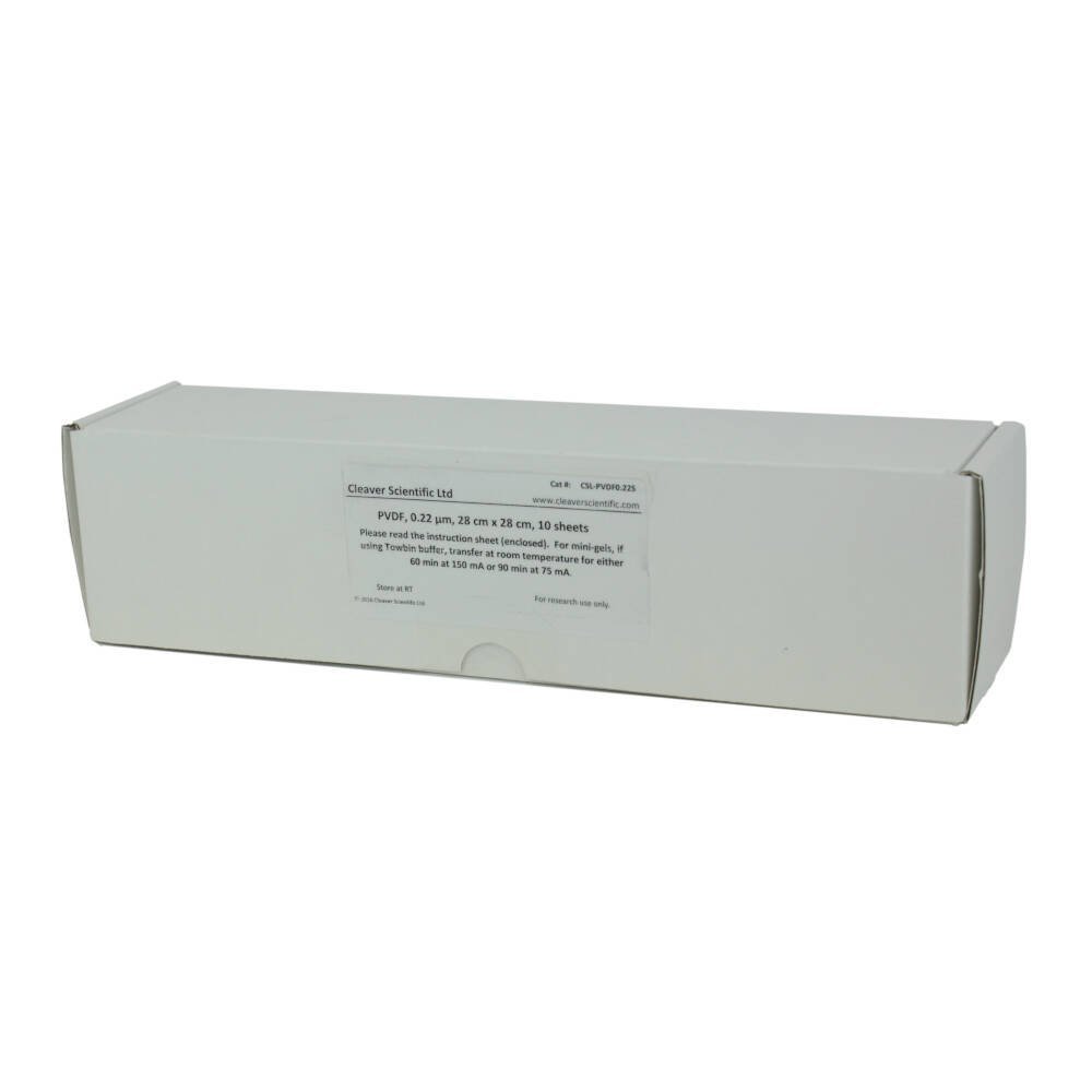 Roll PVDF 24 cm x 3 m, 0.2 μm