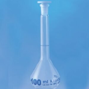 Volumetric Flasks - Class A, Blue graduation with PE stopper