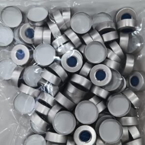 Open Topped Aluminium crimp Cap 20mm Septa